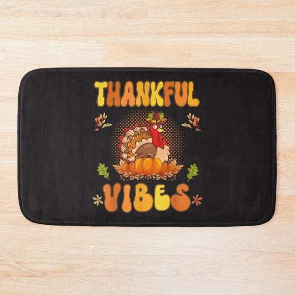 Item preview, Retro Groovy Thankful Vibes Turkey Fall Thanksgiving designed and sold by William Parker.