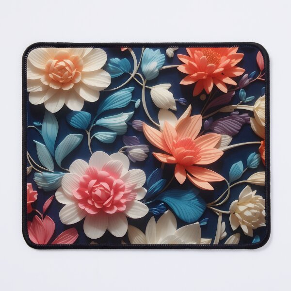 Item preview, Beautiful Blossom: Seamless Floral Elegance designed and sold by PopArtDesigns.