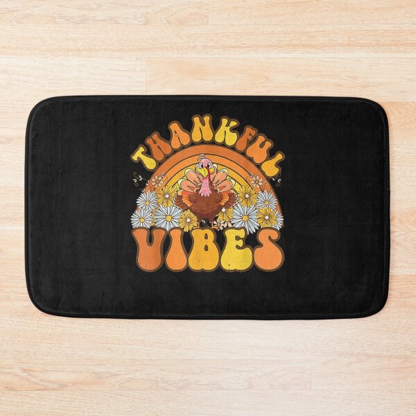 Item preview, Retro Groovy Thankful Vibes Turkey Fall Thanksgiving designed and sold by William Parker.