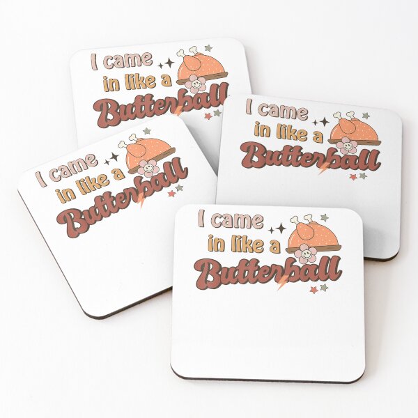 Item preview, Retro I Came In Like A Butterball Turkey Thanksgiving designed and sold by William Parker.