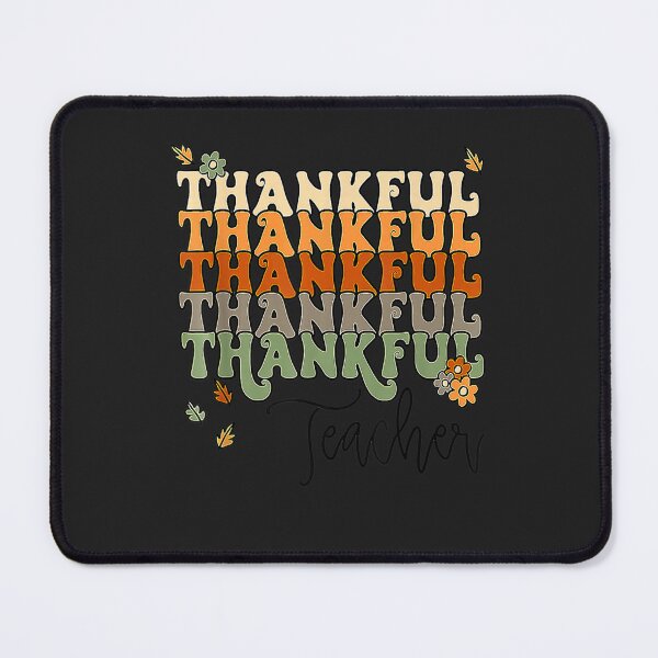 Item preview, Retro Thankful Teacher Grateful Blessed Teacher Thanksgiving designed and sold by William Parker.