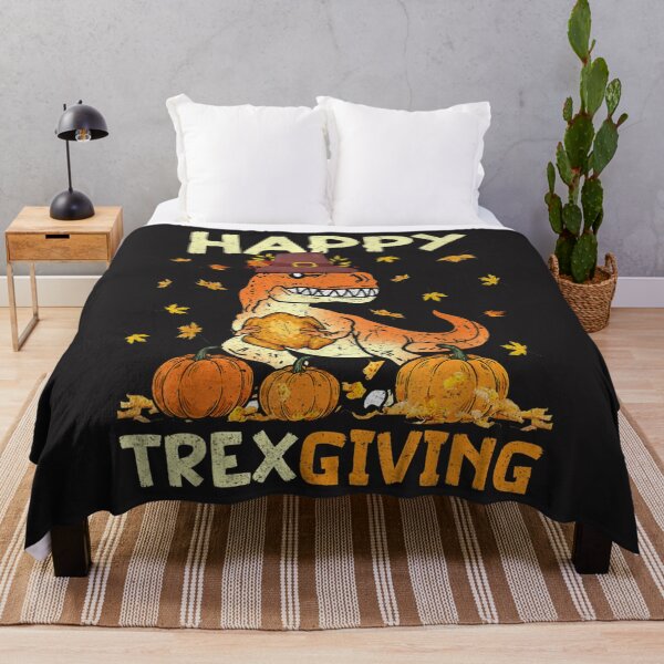 Item preview, Retro Thanksgiving Kids Boy Men T Rex Dinosaur Turkey Roast designed and sold by William Parker.