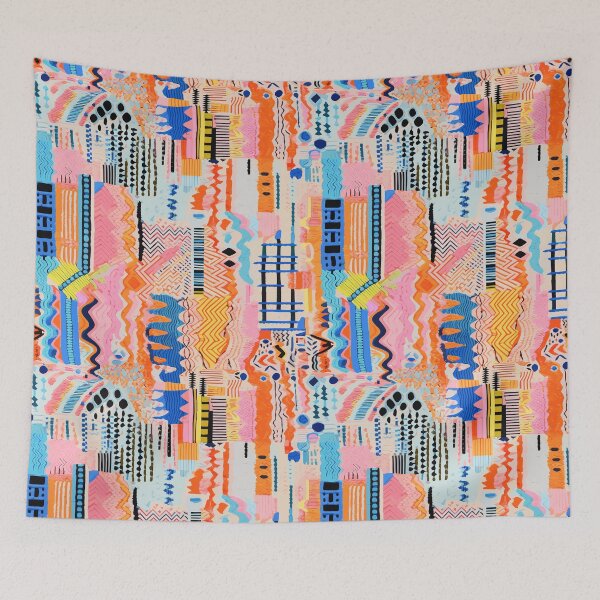 Item preview, Colorful woven fabric pattern #0005 designed and sold by serol.