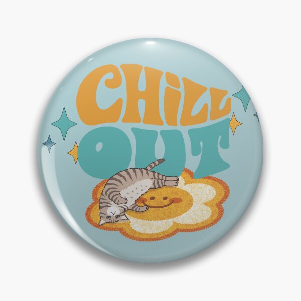 Item preview, Chill Out Cat designed and sold by bekologist.