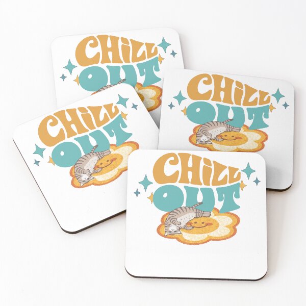 Item preview, Chill Out Cat designed and sold by bekologist.