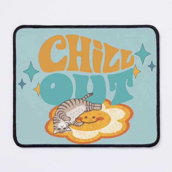 Item preview, Chill Out Cat designed and sold by bekologist.