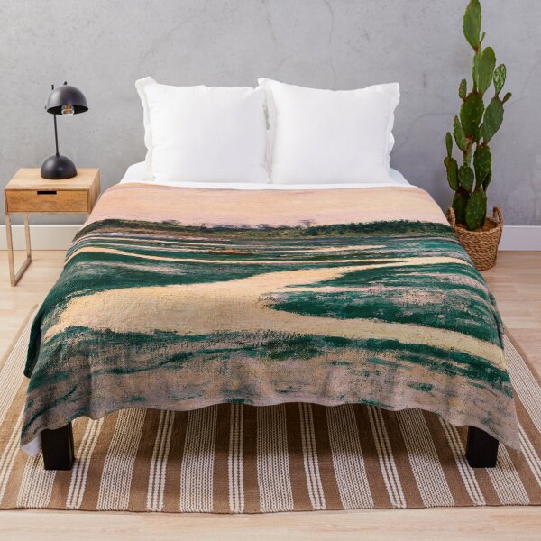 Artikelvorschau, Marsh with Pink Sky Vintage Art entworfen und verkauft von vintagevivian.