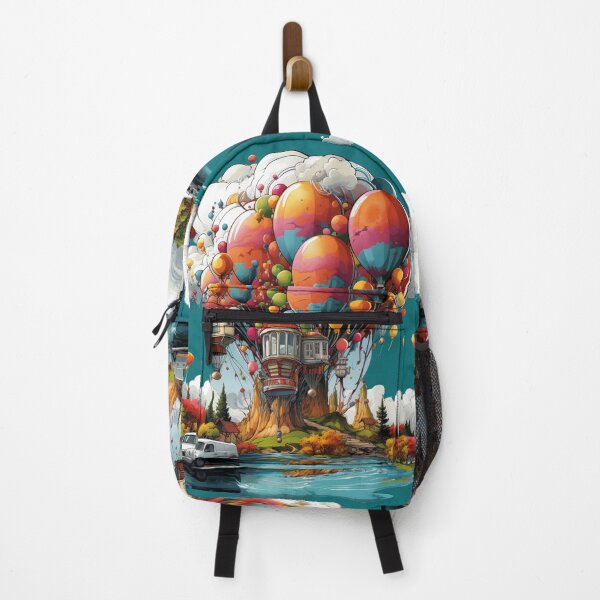 Item preview, AirBaloon City Illustration designed and sold by Griffin Door.