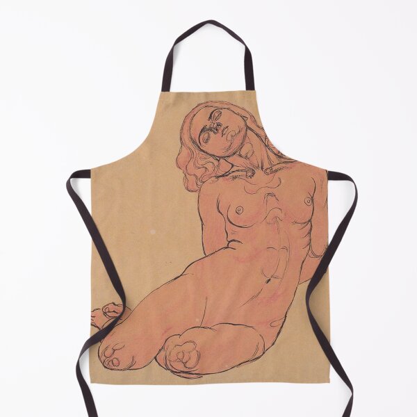 Item preview, Koloman Moser, Kauernde Frau designed and sold by NouveauEra.
