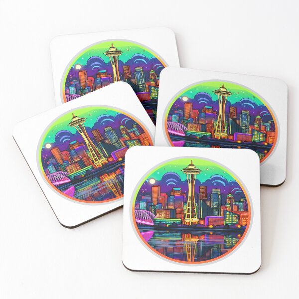 Item preview, Seattle Neon designed and sold by SMRprintdesign.