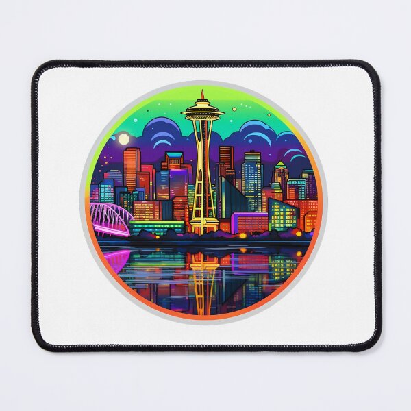 Item preview, Seattle Neon designed and sold by SMRprintdesign.