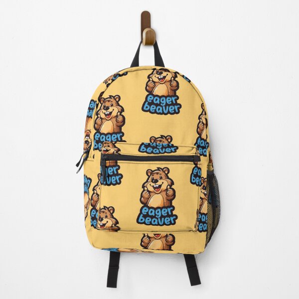Item preview, Eager Beavers, the task accomplishment and productivity master. Busy beaver, work ethic, team player, workplace inspiration, personal growth and development designed and sold by lunaticbear.