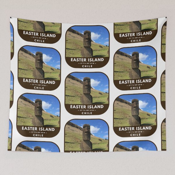 Item preview, Visit Easter Island, Chile designed and sold by RabbitK.