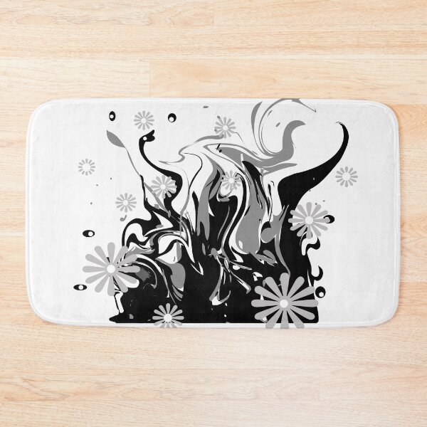 Item preview, Abstract pattern black and white .  designed and sold by fuzzyfox.