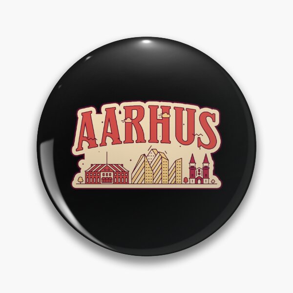 Item preview, Aarhus city designed and sold by SugarSkullAppa.