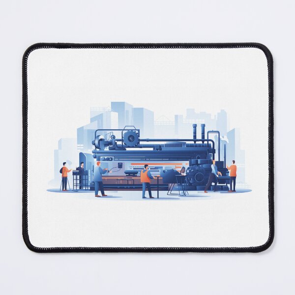 Item preview, Minimalist Industrial Engineering designed and sold by Custom-Print.