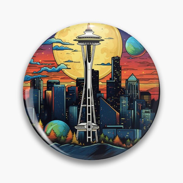 Item preview, Seattle Space Needle designed and sold by SMRprintdesign.