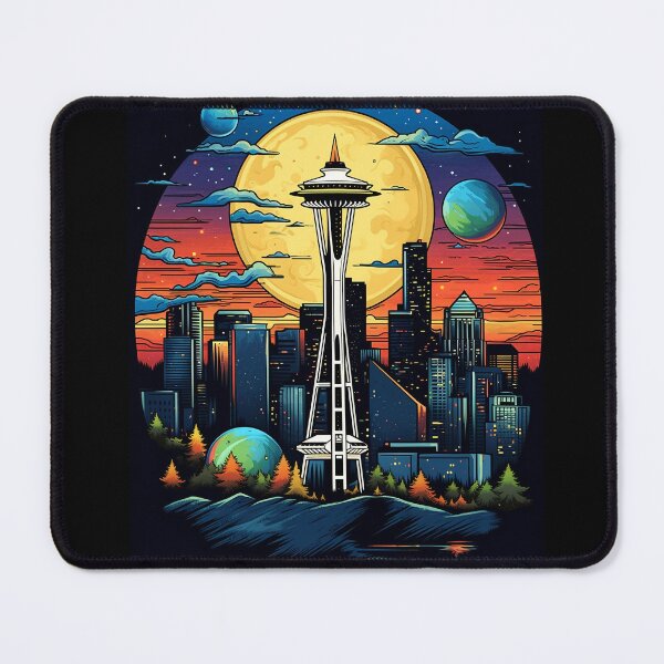 Item preview, Seattle Space Needle designed and sold by SMRprintdesign.
