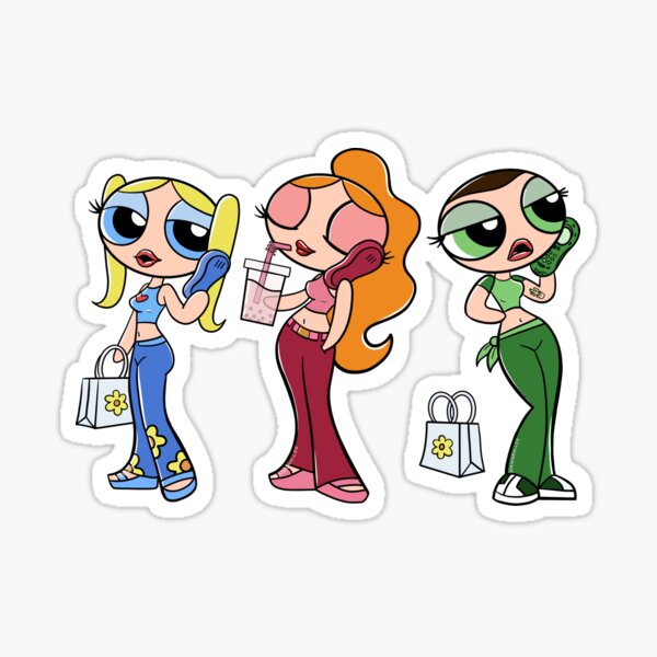 Powerpuff Girl Teens Sticker