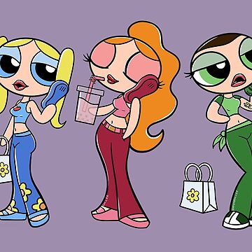 Powerpuff Girl Blossom (teen) Art Print for Sale by PinkRhino24