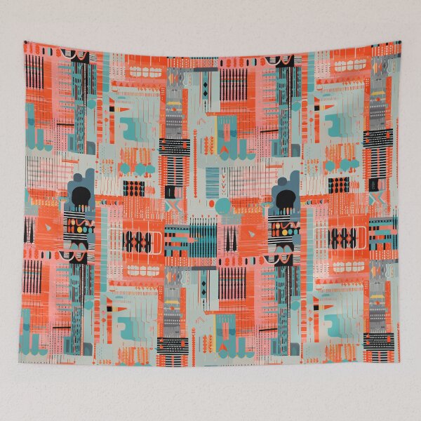 Item preview, Colorful woven fabric pattern #0008 designed and sold by serol.