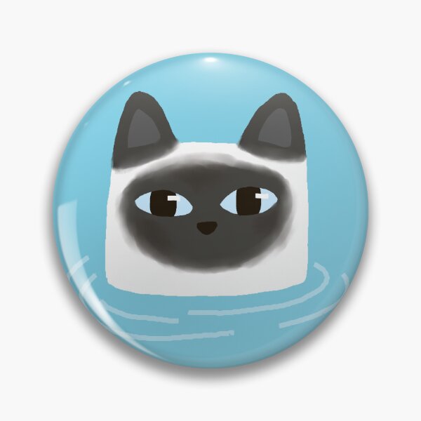 Item preview, Siamese kitty designed and sold by wabibi.