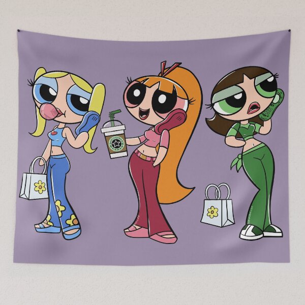 Item preview, Powerpuff Girl Teens designed and sold by PinkRhino24.