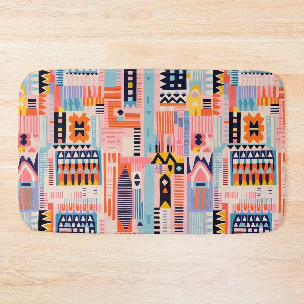 Item preview, Colorful woven fabric pattern #0009 designed and sold by serol.