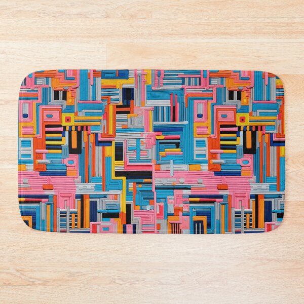 Item preview, Colorful woven fabric pattern #0010 designed and sold by serol.
