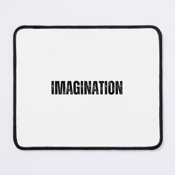 Item preview, imagination black and white Quote sticker tshirt designed and sold by Mindlimes.
