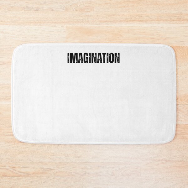 Item preview, imagination black and white Quote sticker tshirt designed and sold by Mindlimes.