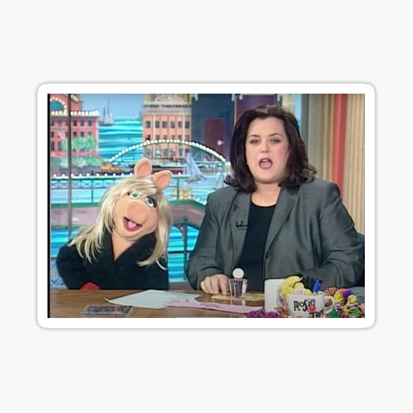 Aperçu de l'œuvre Miss Piggy et Rosie O'Donnell chantent ! créée et vendue par Jenniferkate72.
