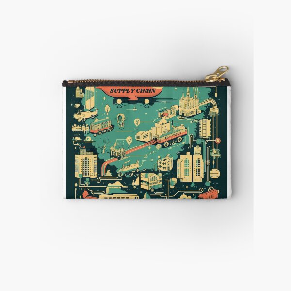 Item preview, Retro Supply Chain Poster II designed and sold by Custom-Print.