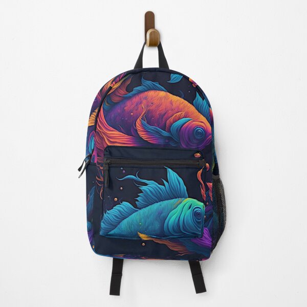 Item preview, "Vibrant Pisces Vector Art: An Illustration Bursting with Color on a T-Shirt Canvas" designed and sold by Best-Art-32.