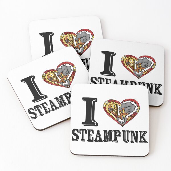 Item preview, I Love Steampunk designed and sold by CactusSands.