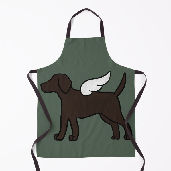 Item preview, Angel Chocolate Lab designed and sold by blackdogbuckeye.