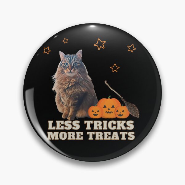 Item preview, Gatos de Halloween por menos trucos más TRATAMIENTOS designed and sold by Bevybites.