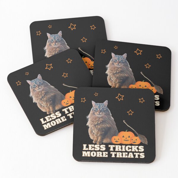 Item preview, Halloween Cats for less tricks more TREATS designed and sold by Bevybites.