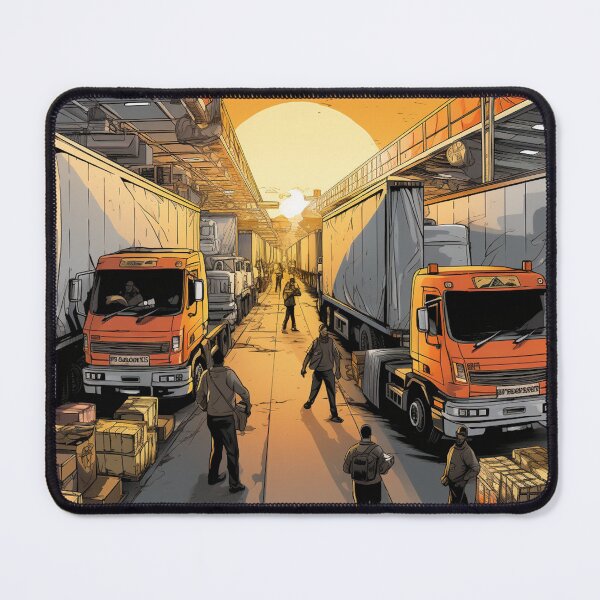 Item preview, Yard Management Scene I designed and sold by Custom-Print.
