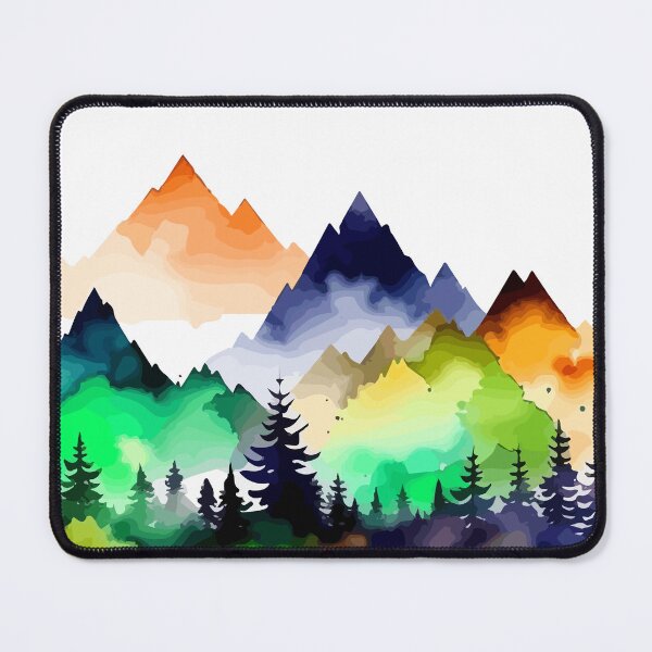 Item preview, Mountains Watercolor designed and sold by Grypis.