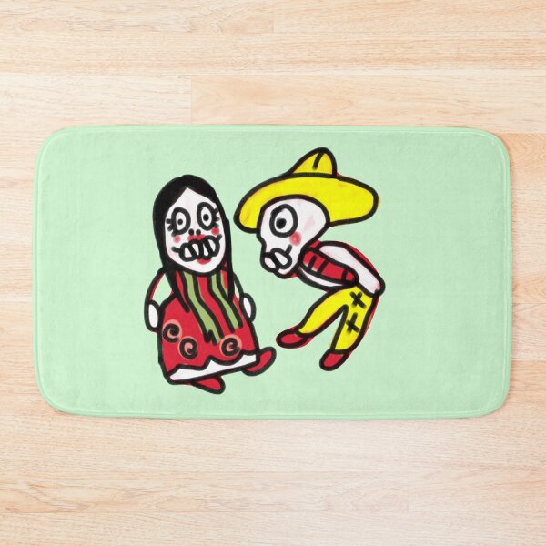 Item preview, Mexican Death lovers dancing designed and sold by corazonbysergio.