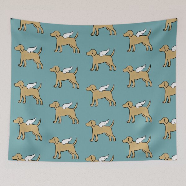 Item preview, Angel Yellow Lab designed and sold by blackdogbuckeye.