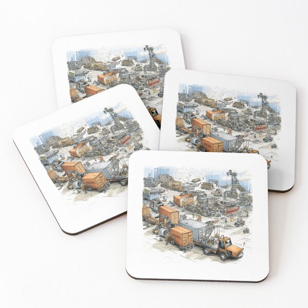 Item preview, Yard Management Scene II designed and sold by Custom-Print.