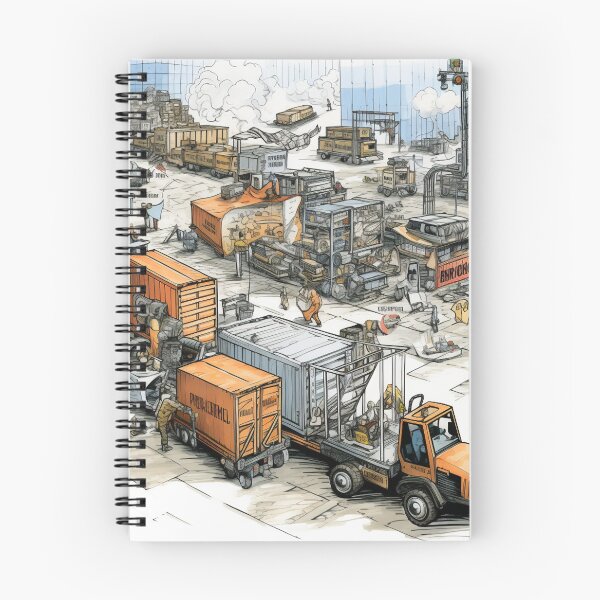 Item preview, Yard Management Scene II designed and sold by Custom-Print.