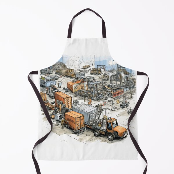 Item preview, Yard Management Scene II designed and sold by Custom-Print.