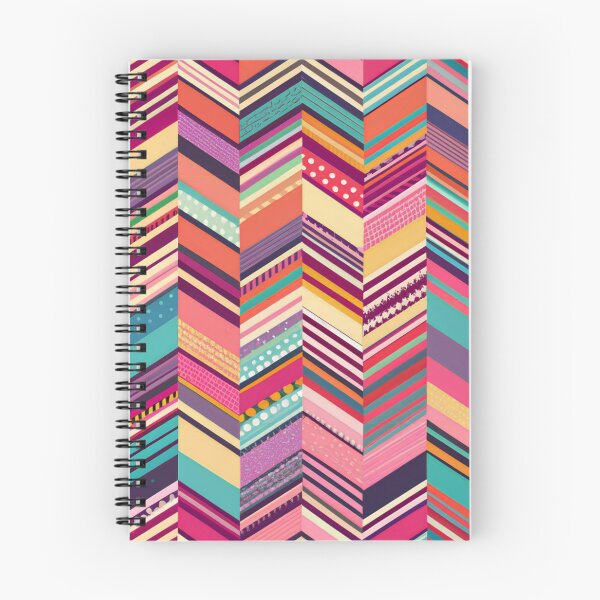 Item preview, Retro Inspired Zig Zag Colorful Chevron Pattern designed and sold by Tamas Das.