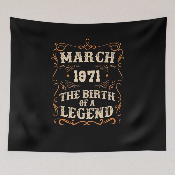Item preview, The Birth Of A Legend - March 1971 designed and sold by TeeTimeGuys.