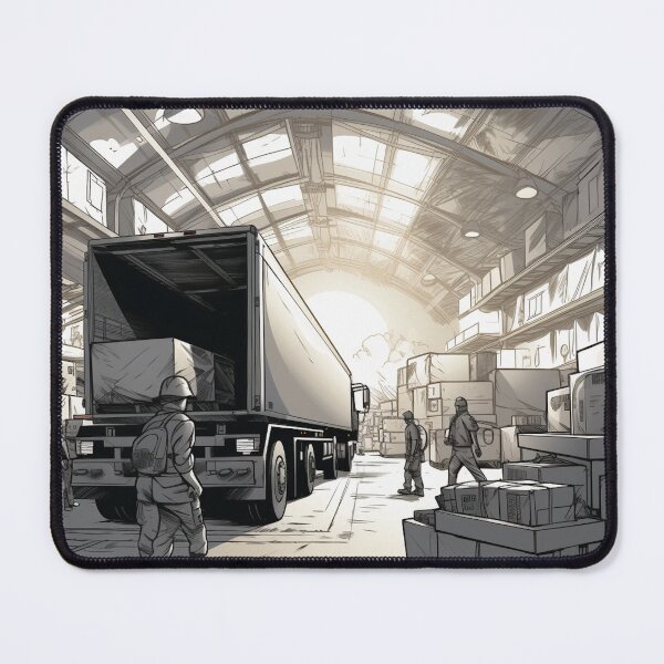 Item preview, Yard Management Scene III designed and sold by Custom-Print.