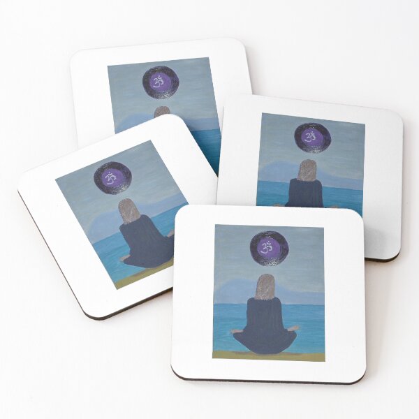 Item preview, Crown Chakra meditation on the beach designed and sold by Sheila Williams.