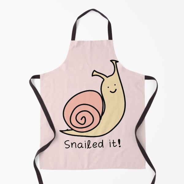 Item preview, Kawaii Snailed it cute pun funny  designed and sold by fluffyfamcraft.